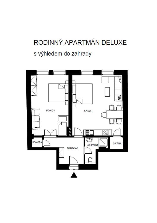Apartmány Velké náměstí Kroměříž Esterno foto